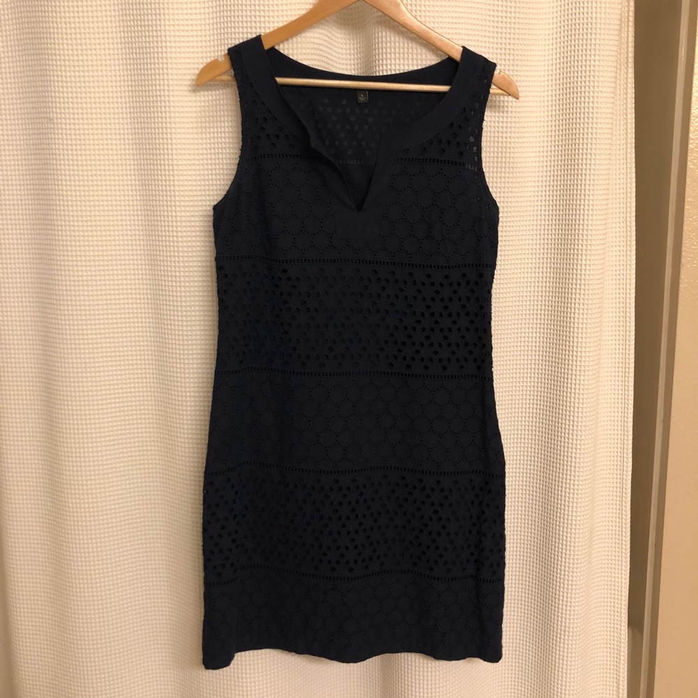 Banana Republic Navy Sheath Dress